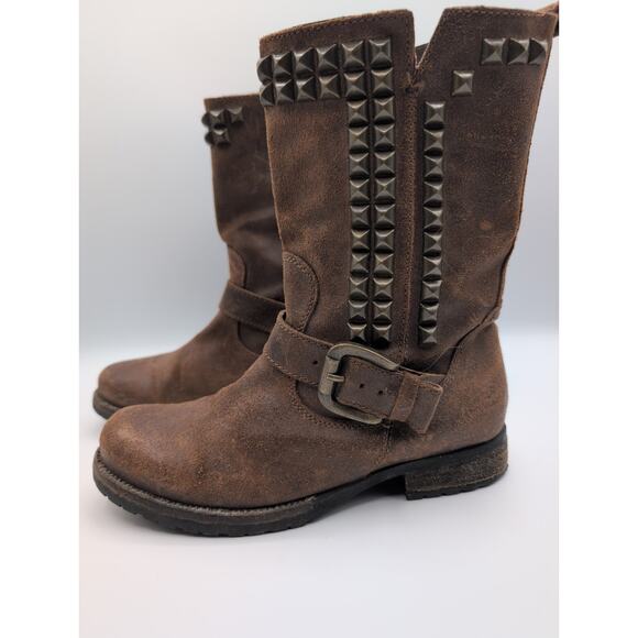 Steve Madden | Studded Moto Boot | Size 37 - Picture 1 of 8